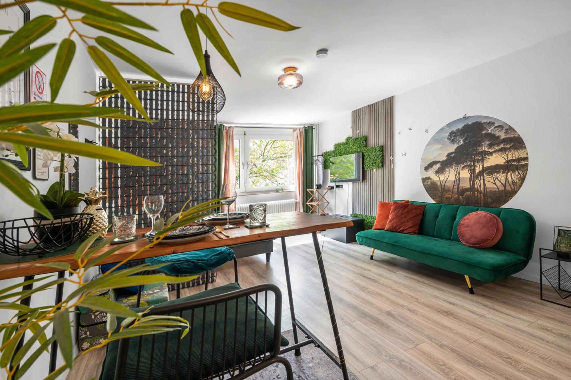 Urban Jungle Studio Apartment オッフェンバッハ エクステリア 写真