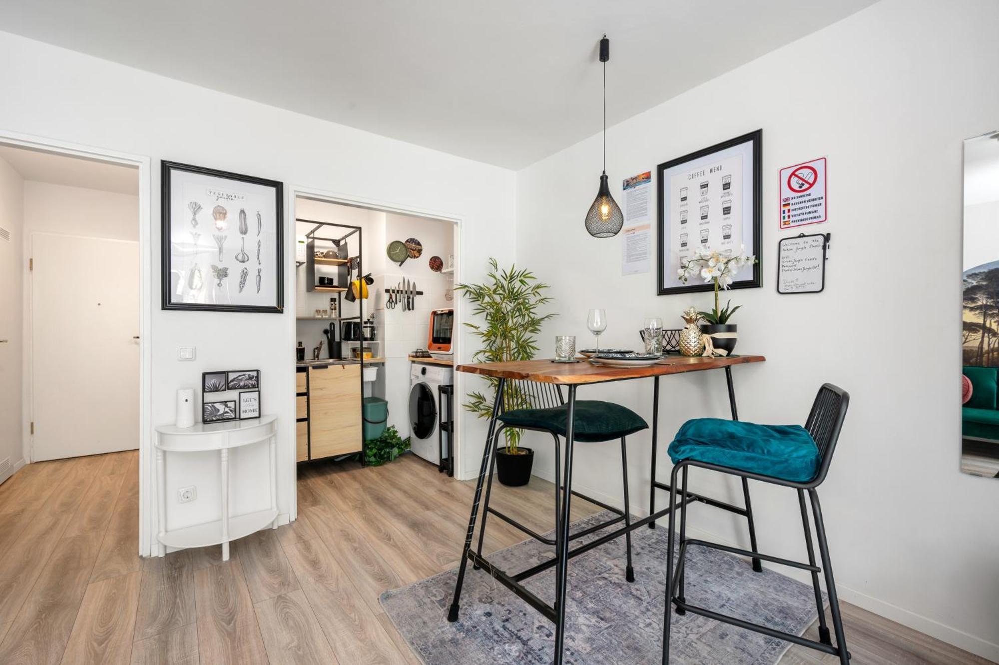 Urban Jungle Studio Apartment オッフェンバッハ エクステリア 写真