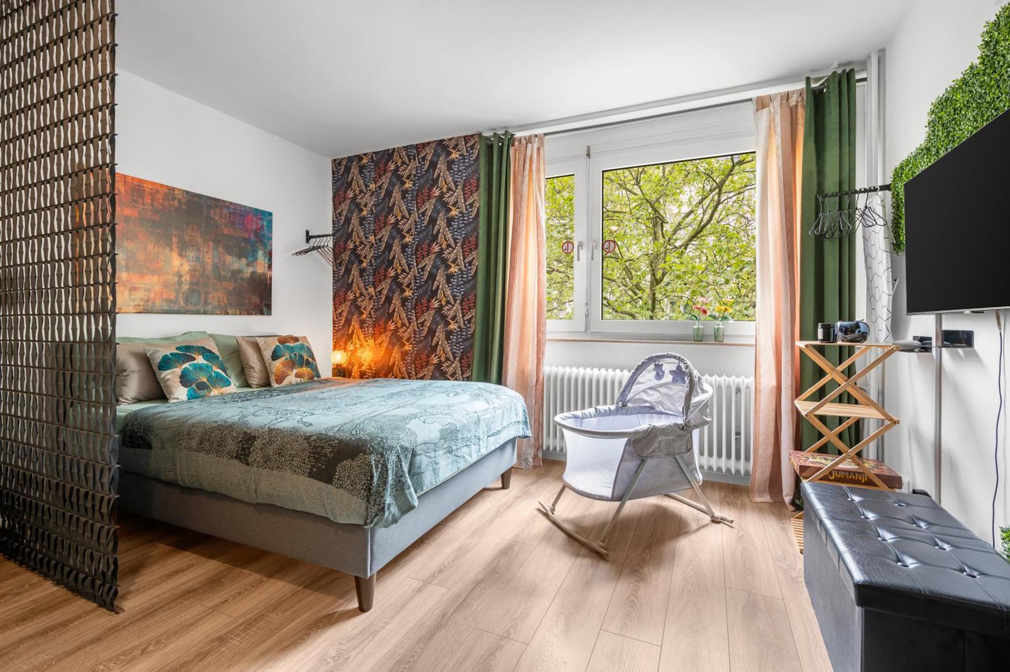 Urban Jungle Studio Apartment オッフェンバッハ エクステリア 写真