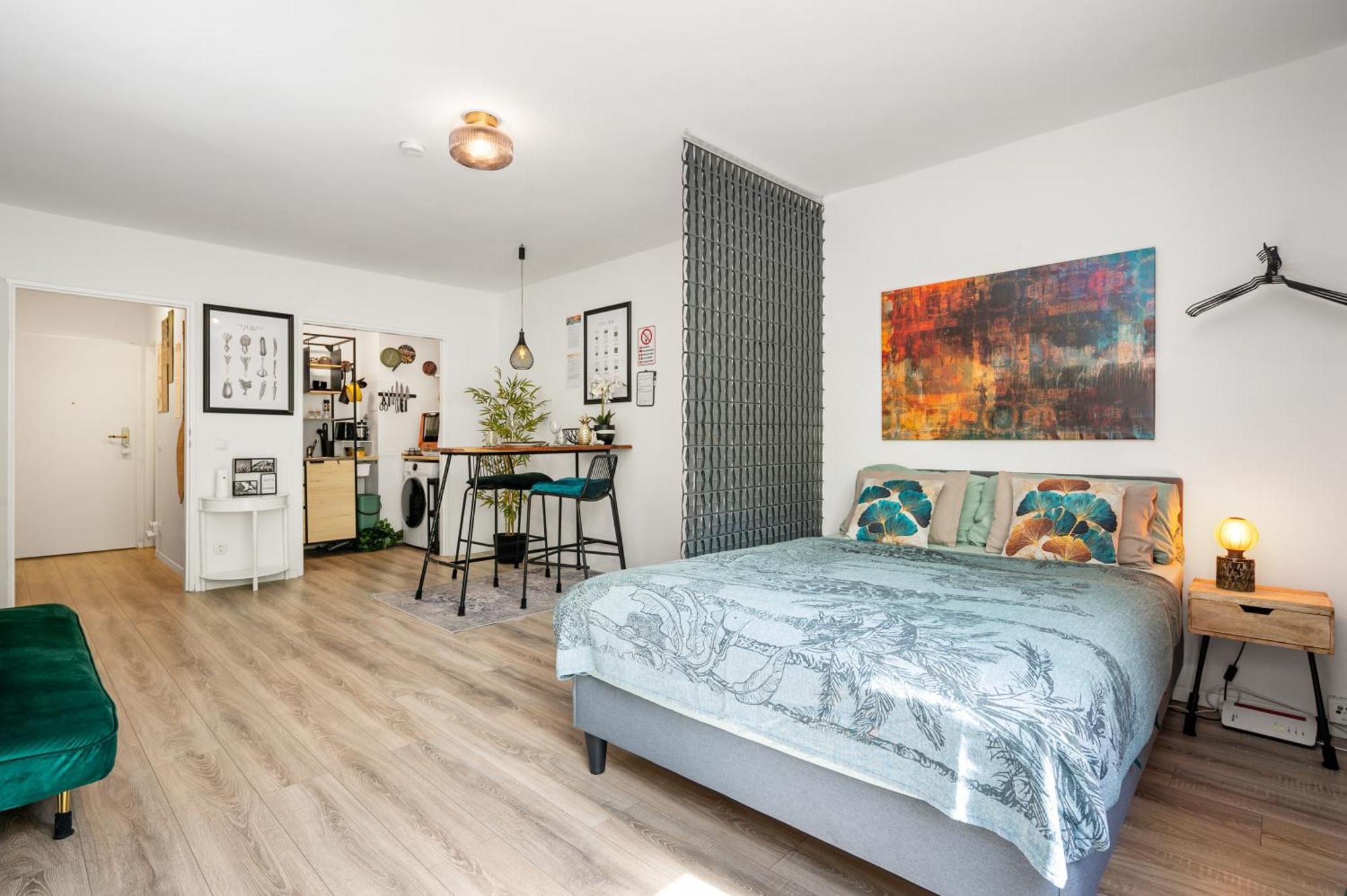 Urban Jungle Studio Apartment オッフェンバッハ エクステリア 写真